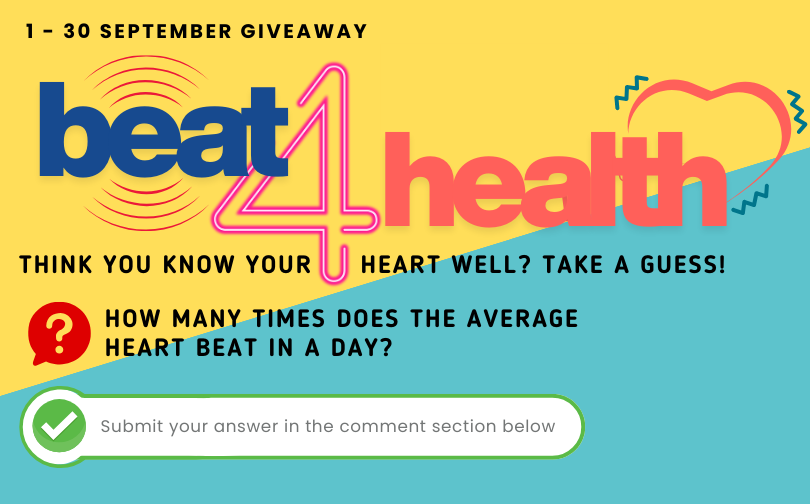 September Giveaway - Beat 4 Health! 